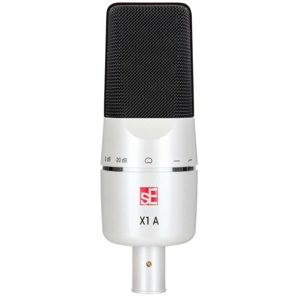 SE Electronics X1 A Condenser Microphone & Clip – White