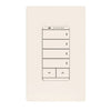 Clavier sans fil Savant Metropolitan - MLV Dim. (Amande claire)