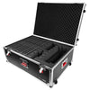 Gator GTOUR-MFLEX10 Case For 10 Shure Microflex