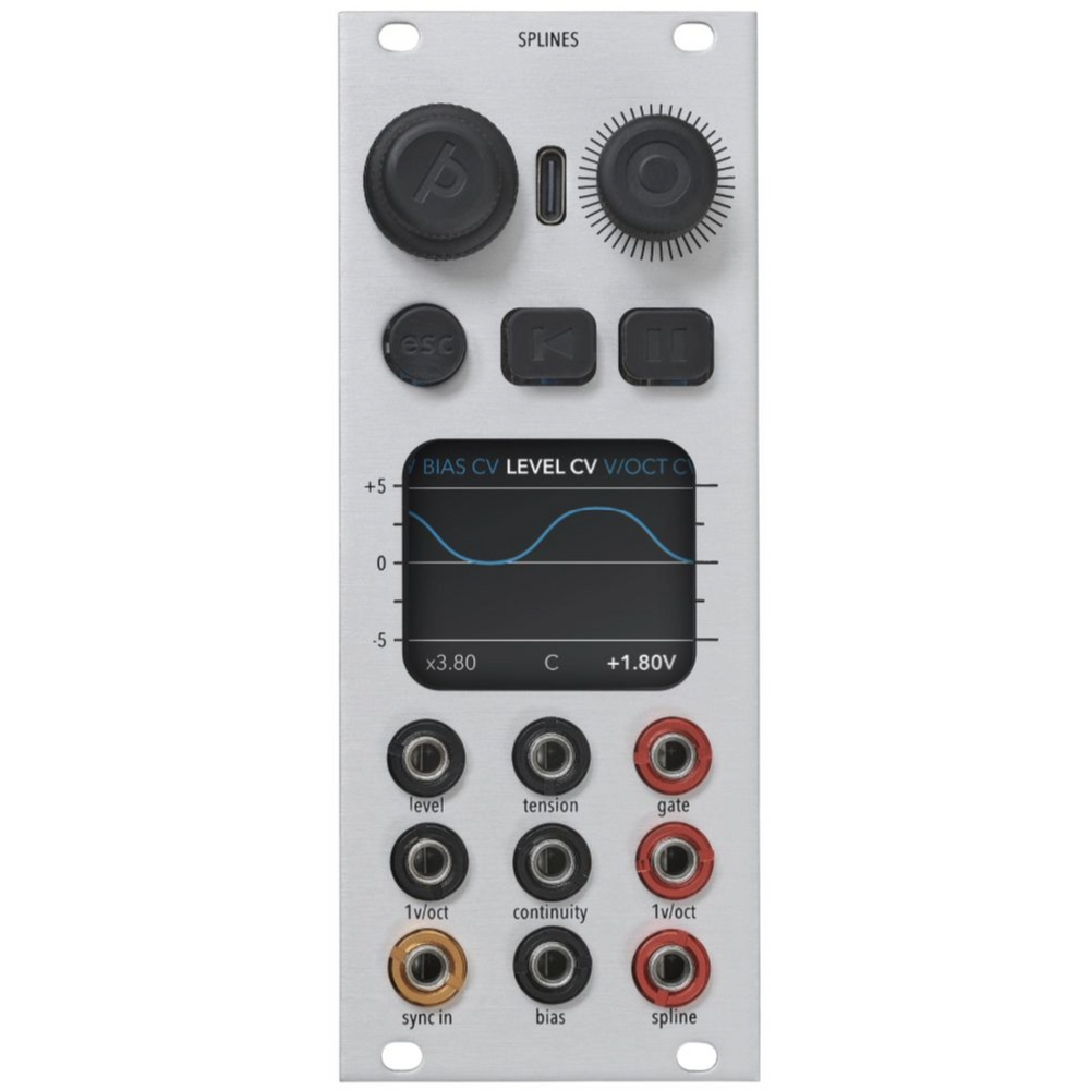 thorn.audio Splines - Visual Vextor Curve Generator - Silver