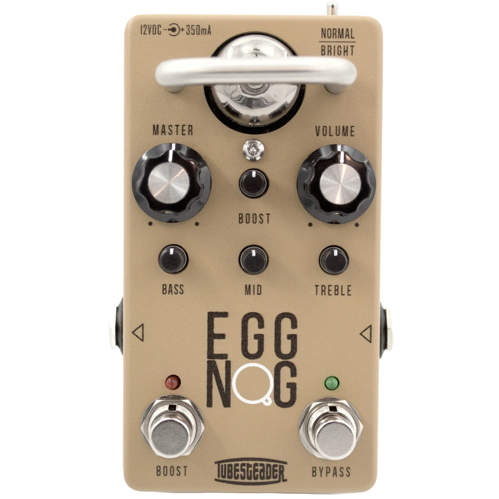 fender tube preamp pedal Tubesteader Eggnog Vintage Fender Tweed-Style Preamp