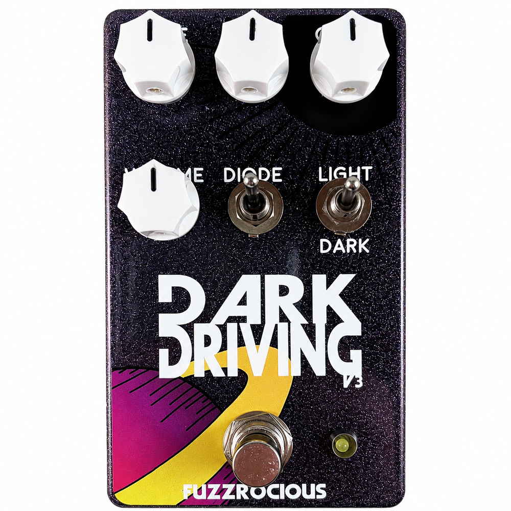 Fuzzrocious Pedals Dark Driving V3 Overdrive/Distortion