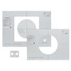 Sonance VX/VXQ Square TRUFIG Router Template 8in