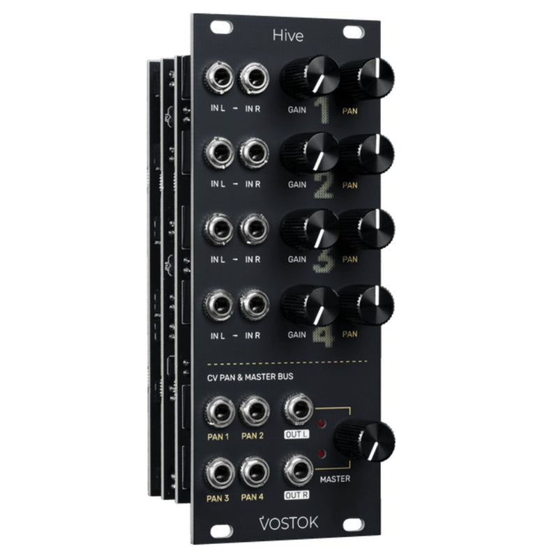 Vostok Hive - Quad Stereo Automated Mixer Module