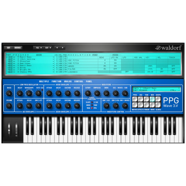 Waldorf PPG Wave 3.V - Update 2.0  - Update path to version 2.0, for original PPG Wave 3.V owners