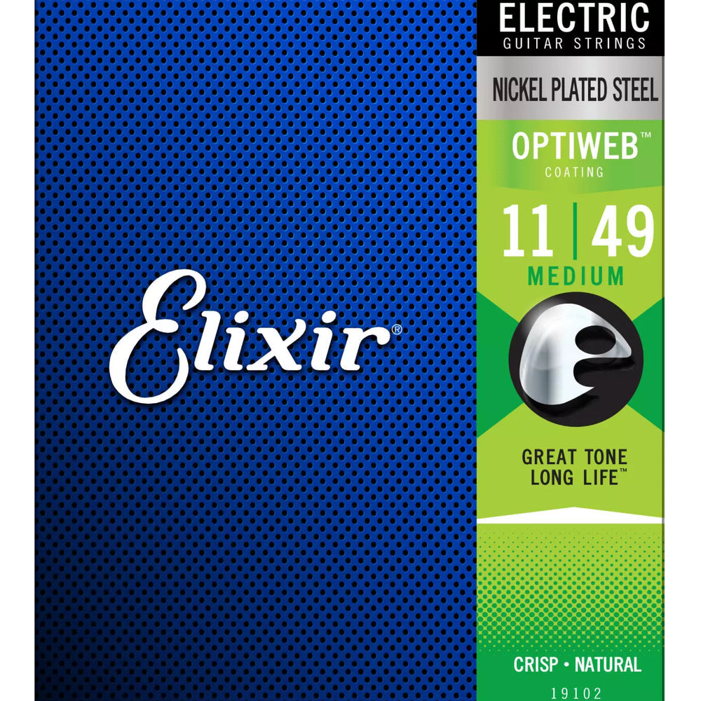 Elixir Elec Nickel POLYWEB Med 011-049