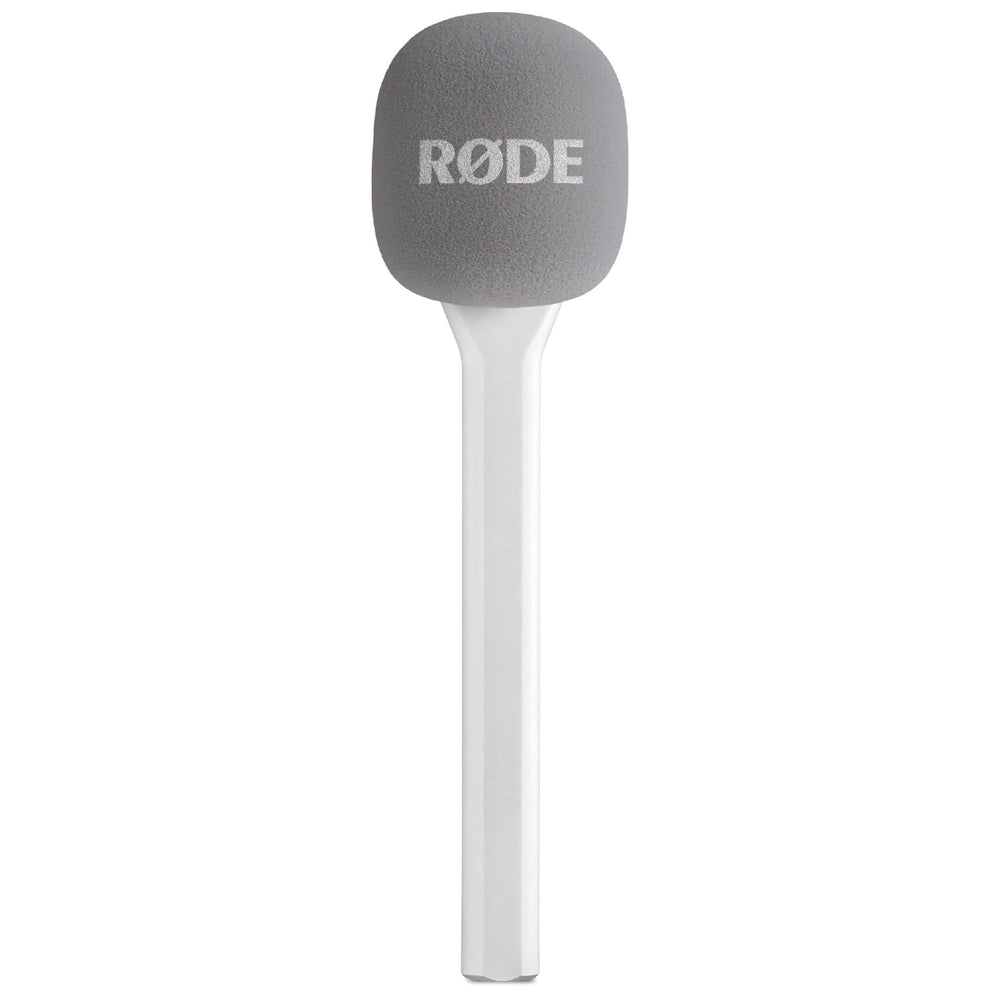Rode Interview Micro Handheld Mic Adapter for Wireless Clip-On Transmitter - White