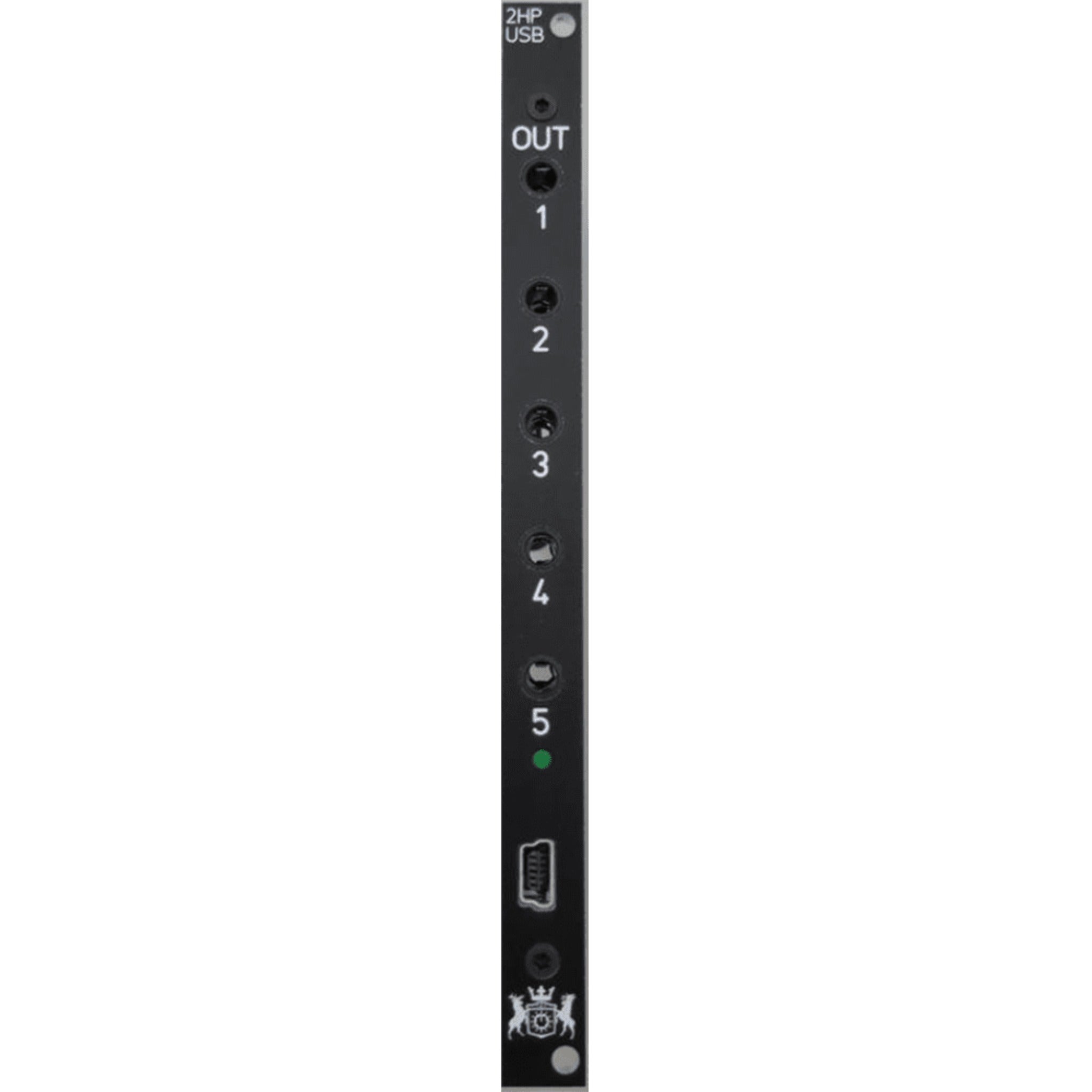 Synthworks Usb Module Michigan Synth Works 2HP2MIDI - Black