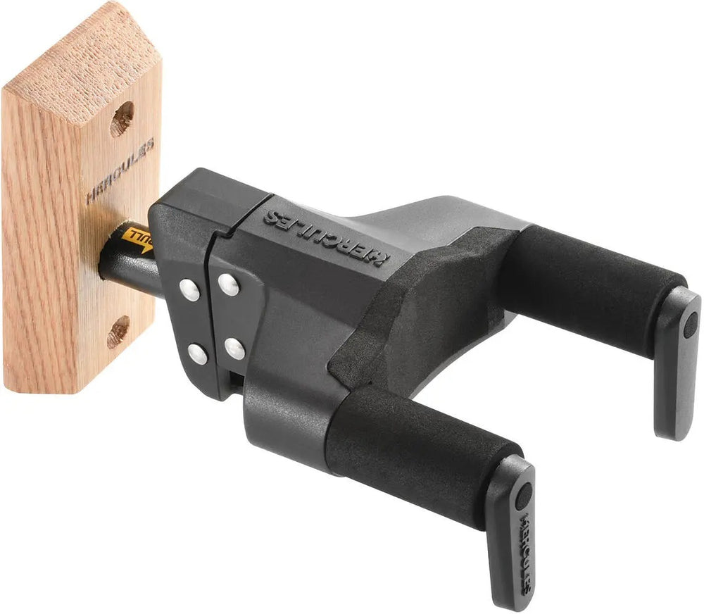 Hercules GSP38WBW+ AutoGrip Wood Wall Hanger Brown