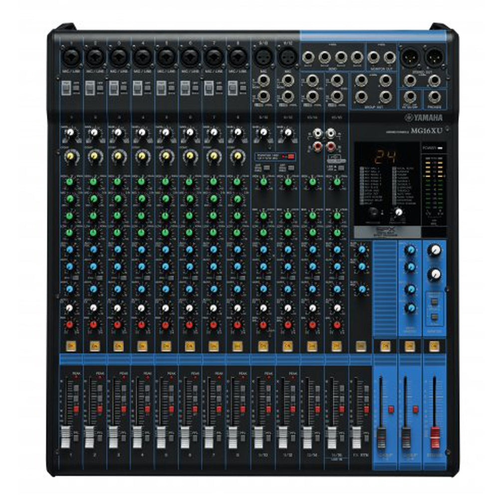 Yamaha MG16X 16-Input 4-Bus Mixer with Built-In FX