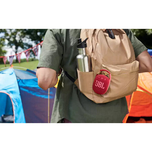 JBL CLIP4 Orange Waterproof Portable Speaker