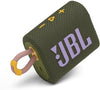 JBL GO3 Green Waterproof Portable Speaker