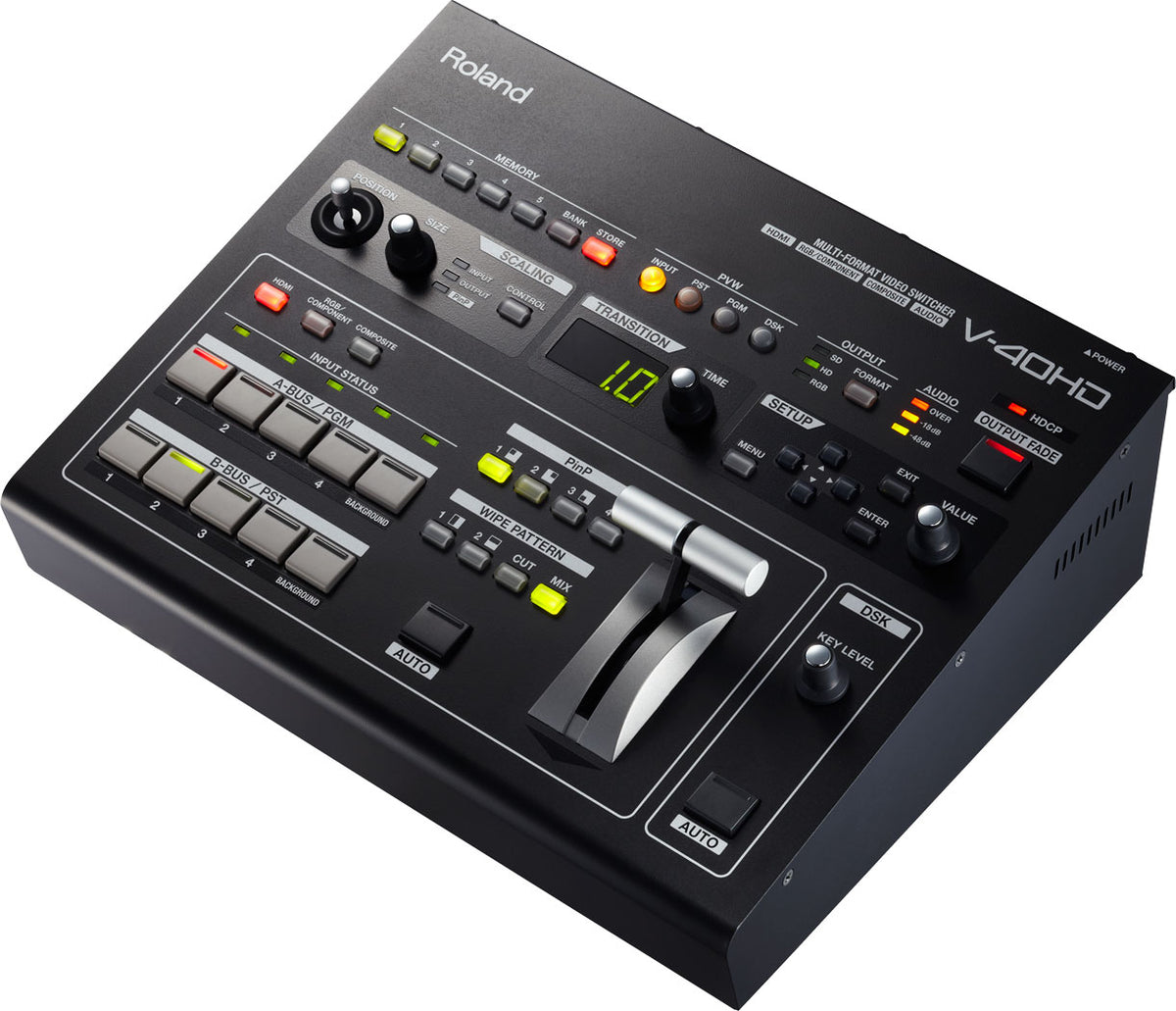 17 Roland V-40HD ビデオミキサー ROLAND V-40HD MULTI-FORMAT VIDEO SWITCHER