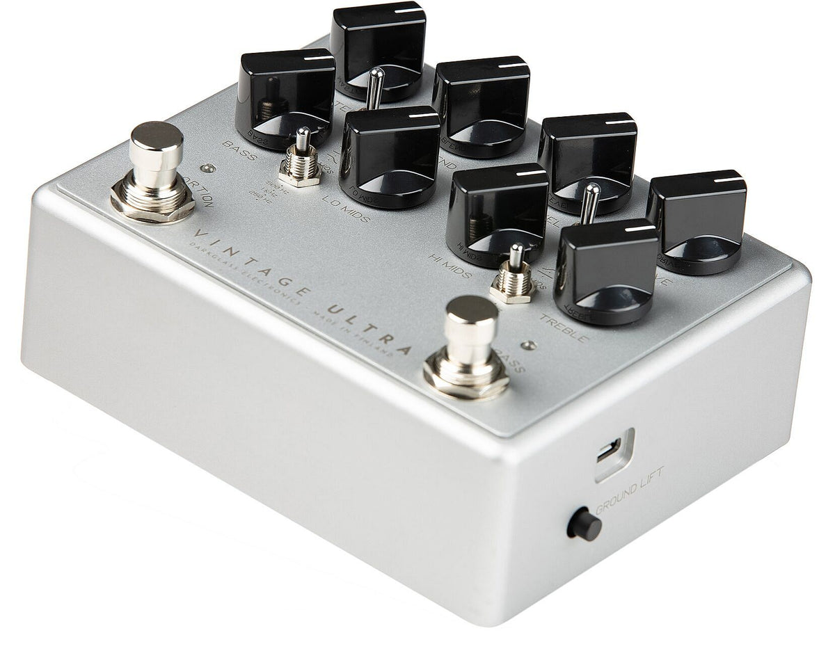 Darkglass Vintage Ultra V2 Bass Preamp Pedal with Aux In