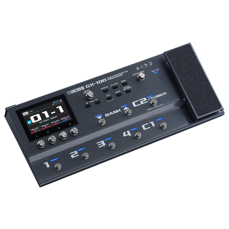 Boss GX-100 Guitar Effects Processor With Touchscreen Displa