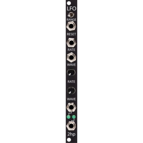 2HP LFO V2 Black