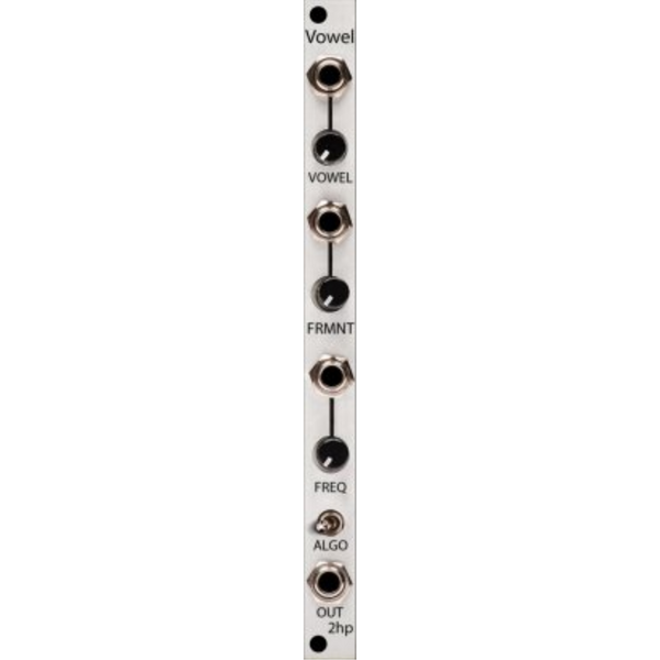 2HP VOWEL FORMANT OSCILLATOR SILVER