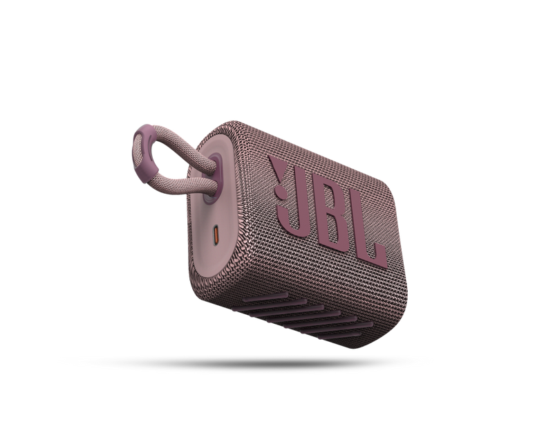 JBL GO3 Pink Waterproof Portable Speaker