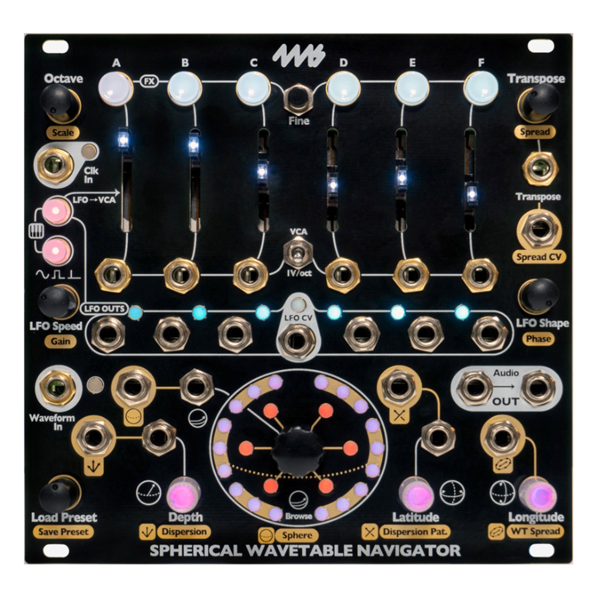 4ms Spherical Wavetable Navigator(美品) 4MS Spherical Wavetable Navigator