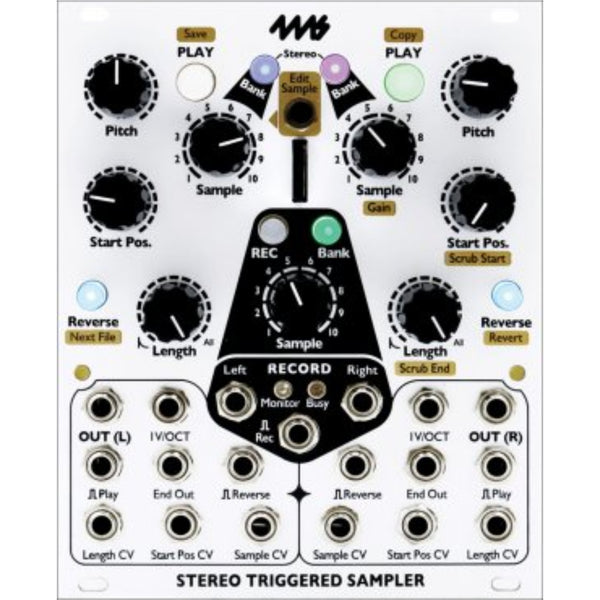 4MS Stereo Triggered Sampler