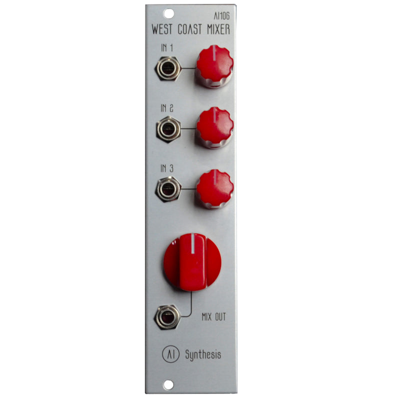 AI SYNTHESIS AI106 WEST COAST MIXER BUILT & TESTED SILVER