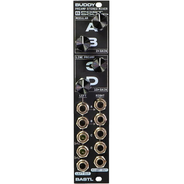 Bastl Instruments Buddy Four-Channel Stereo Mixer