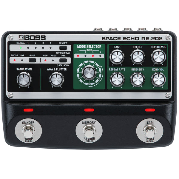 BOSS RE-202 Deluxe Space Echo Digital Delay Pedal