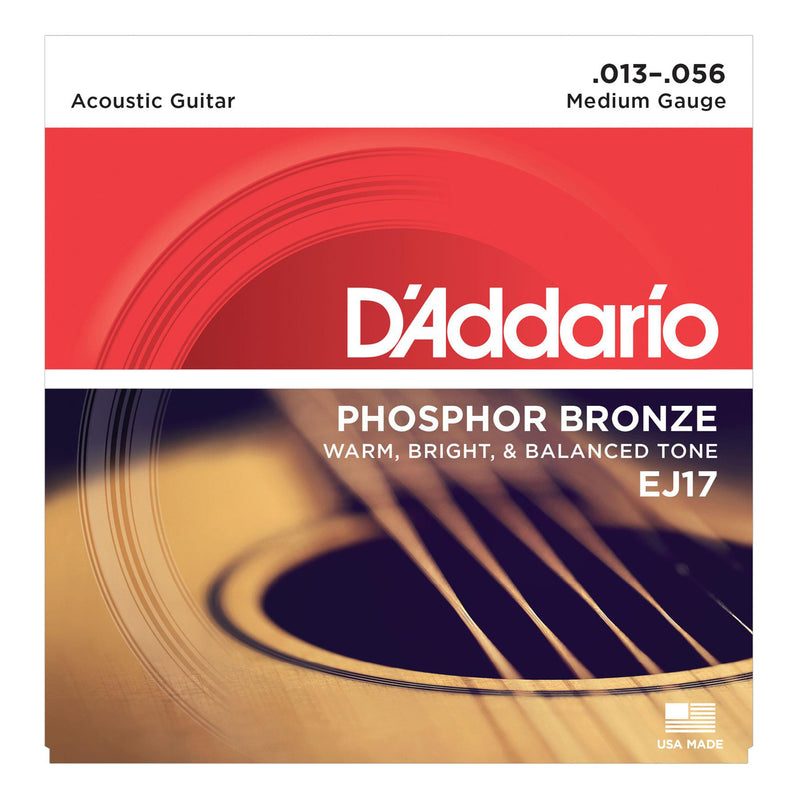 Daddario EJ17 Set Phos Bronze Medium E