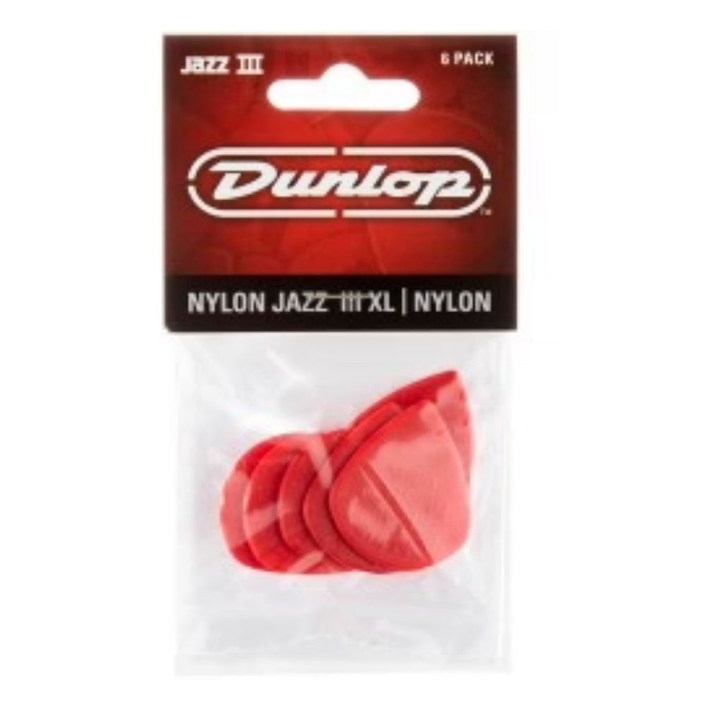 DUNLOP 47PXL-N NYLON JAZZ XL 6PLPK ROUGE NYLON JAZZ XL 6/PLPK