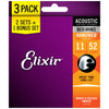 Elixir 2-1Acous 80 20 BR NW Coating 11027 3 Packs