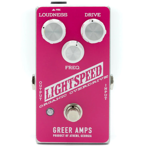 Greer Amps Lightspeed Overdrive Limited Pink & White