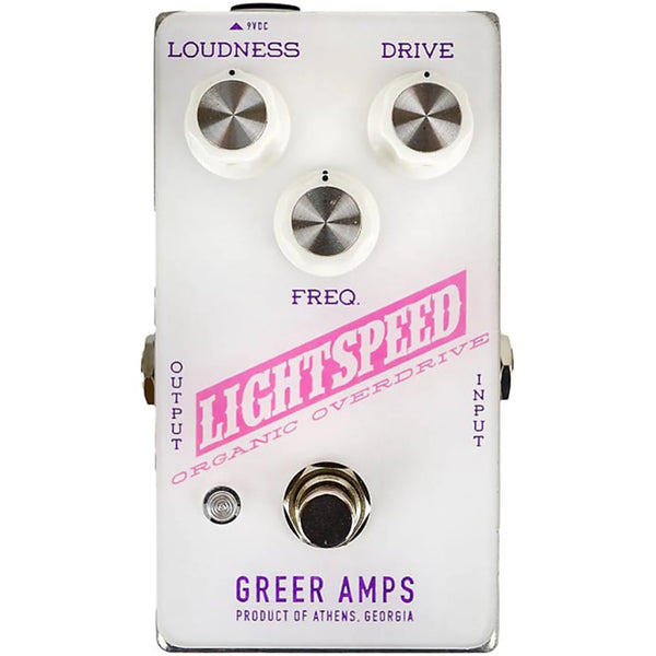 Greer Amps Lightspeed Overdrive Limited PurpPink