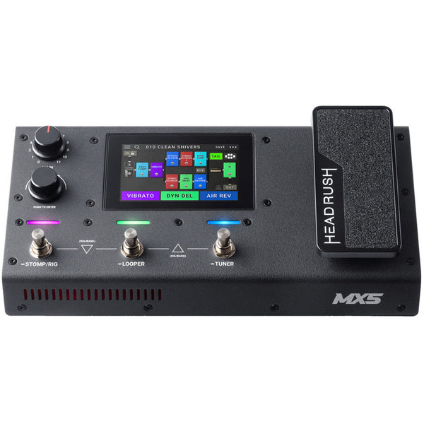 HEADRUSH MX5 Processeur d'effets pour guitare à modélisation d'amplificateur