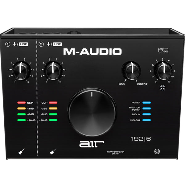 M-AUDIO 2-IN/2-OUT 24/192 USB AUDIO/MIDI INTERFACE