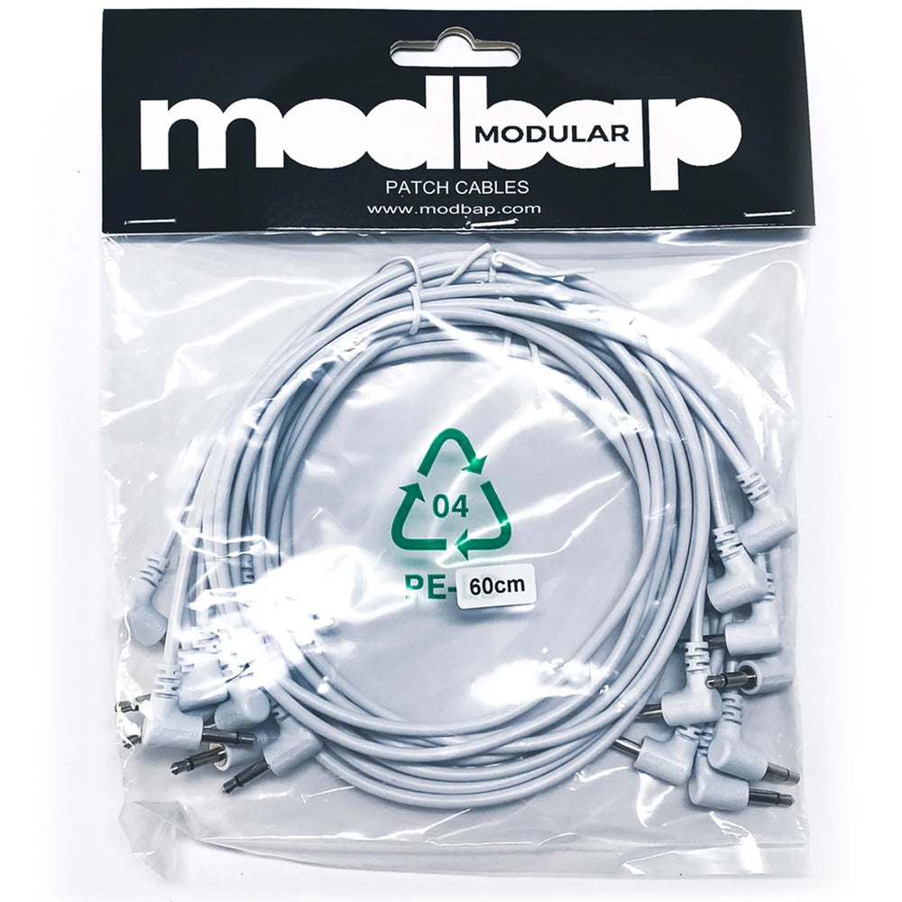 MODBAP 24" PATCH CABLES - BLANC