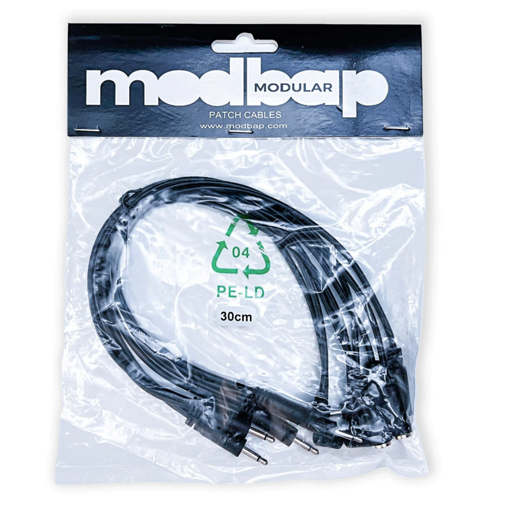 MODBAP 12" DIVVY CABLES - 4 PACK BLACK