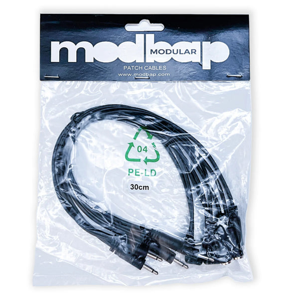 MODBAP 12" DIVVY CABLES -  4 PACK BLACK