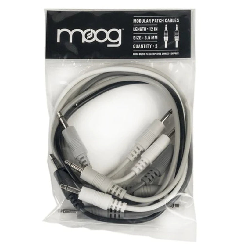 Moog Music Mother Cable 12in Eurorack Standard 3.5mm -5pcs