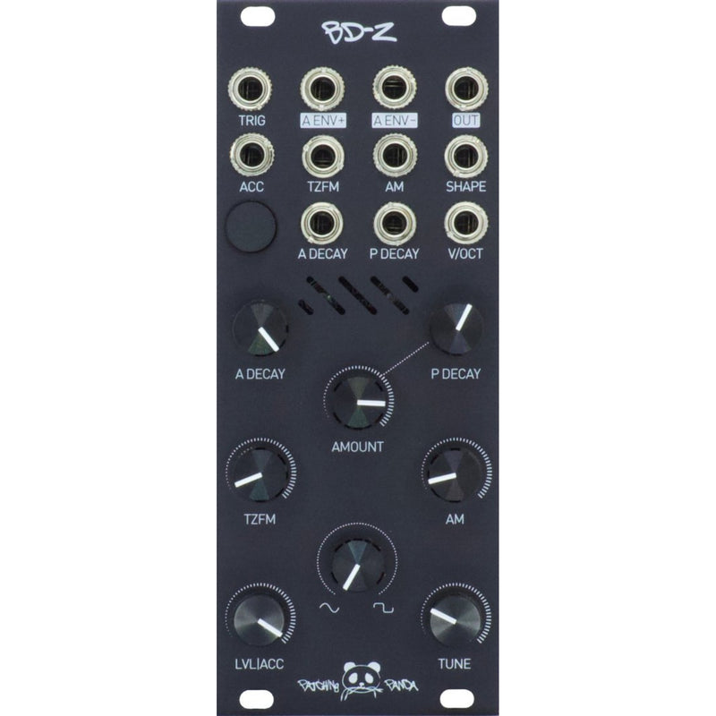 Kick drum module with many modulation possibilities