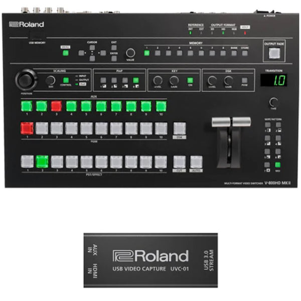 Roland V-800HDMK2-STR Multi-Format Video Switcher