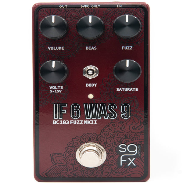 ギター Solid Gold FX if 6 was 9 Mk2 Fuzz SolidgoldFX If 6 Was 9 MKII