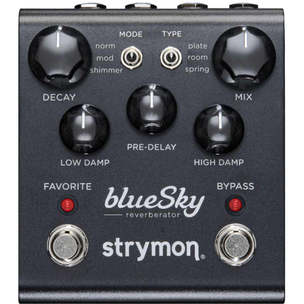 STRYMON BlueSky Reverberator Pedal Midnight Edition