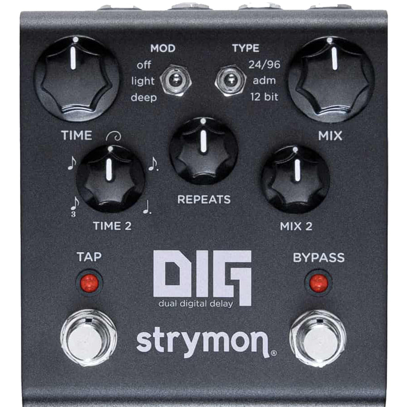 STRYMON DIG Dual Digital Delay Pedal Midnight Edition