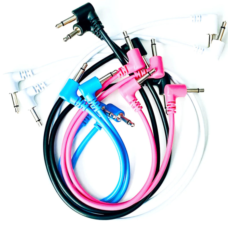 MODBAP SHORTY VARIETY PACK PATCH CABLES (MIXED COLOR & SIZES