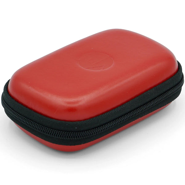 Tula Microphones Leather Carrying Case Red