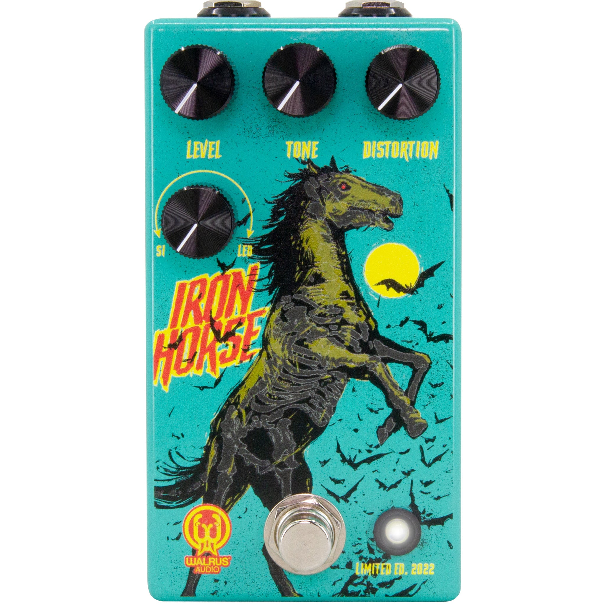（美品）WALRUS AUDIO IRON HORSE Distortion WALRUS AUDIO IRON HORSE LM308 DISTORTION HALLOWEEN 2022
