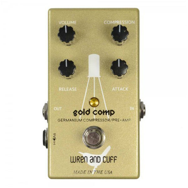 WREN AND CUFF PEDALS GOLD COMP