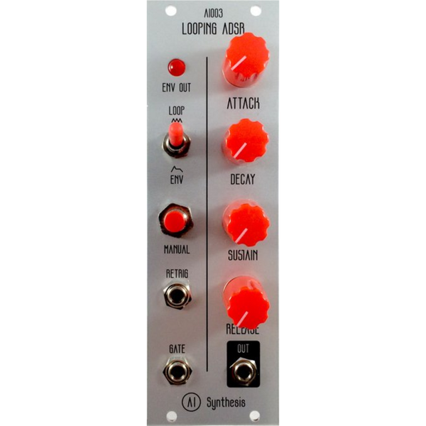 AI Synthesis AI003 Looping ADSR Built & Tested Silver