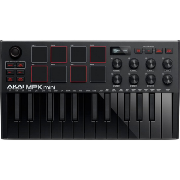 Akai MPK Mini MK3 Black Midi Keyboard