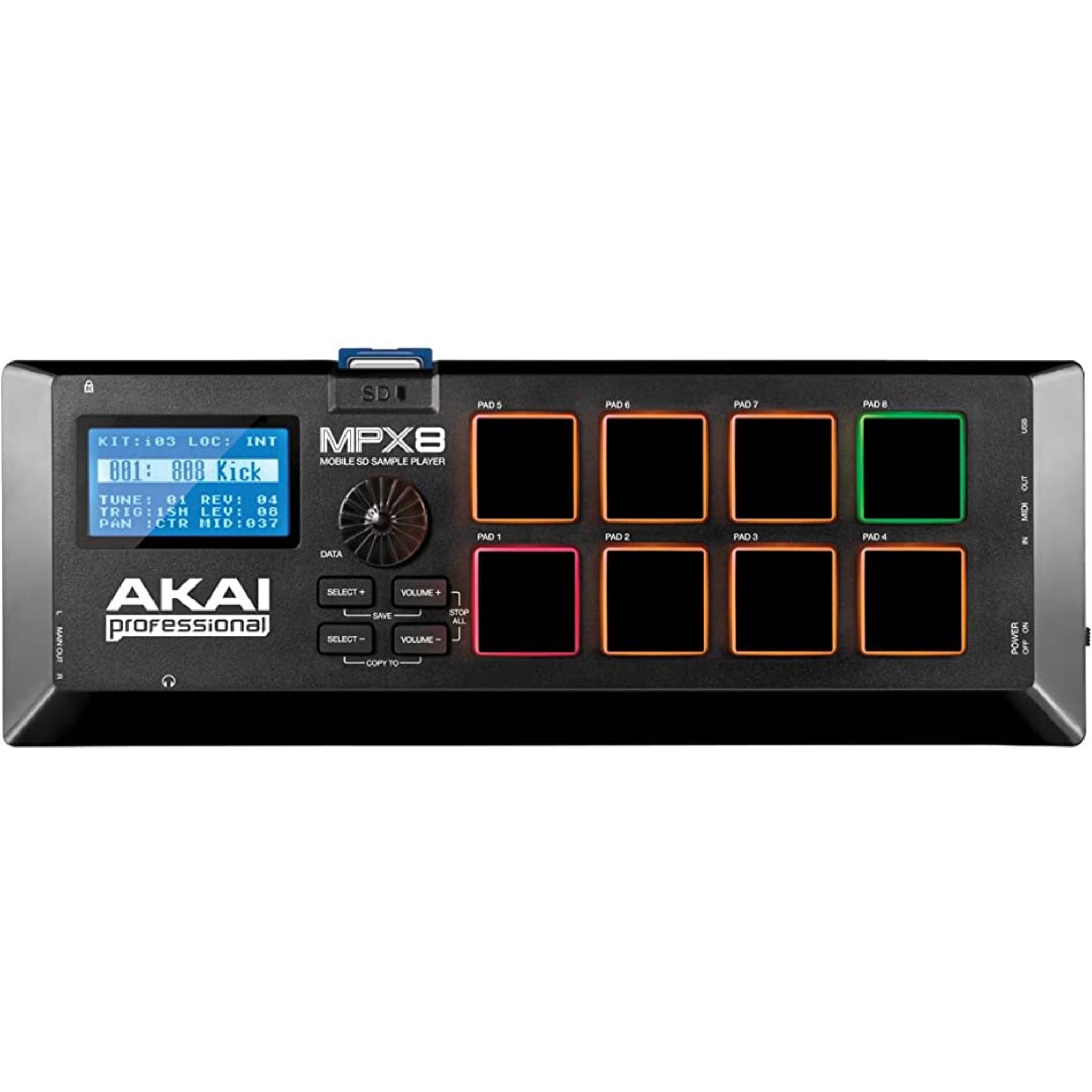 Akai MPX8 Compact Drum Sampler